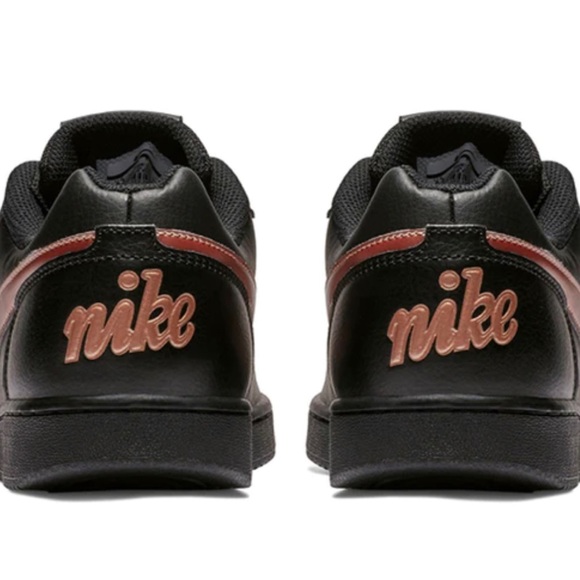 Nike Ebernon Low Black Bronze Shoes - Picture 3 of 5